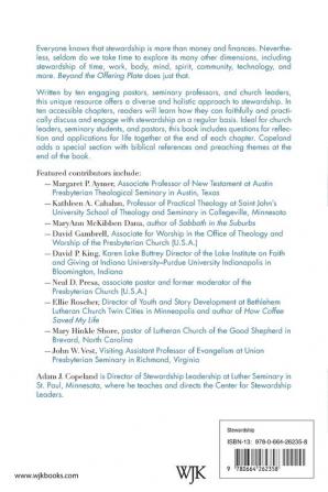 Beyond the Offering Plate: A Holistic Approach to Stewardship