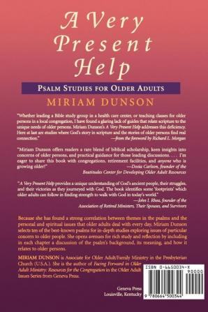 Very Present Help: Psalm Studies for Older Adults