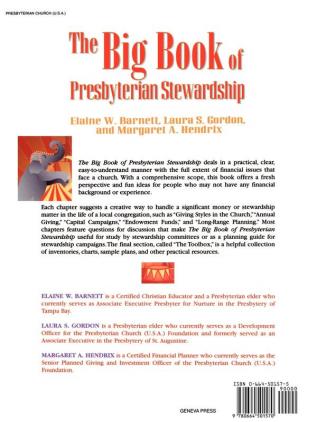 The Big Book of Presbyterian Stewardship