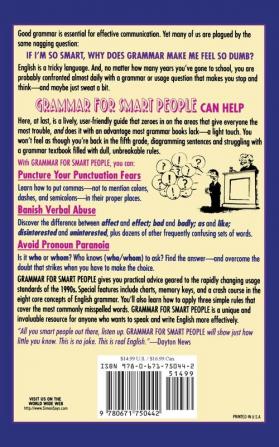 Grammar for Smart People