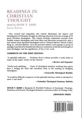 Readings in Christian Thought: Second Edition