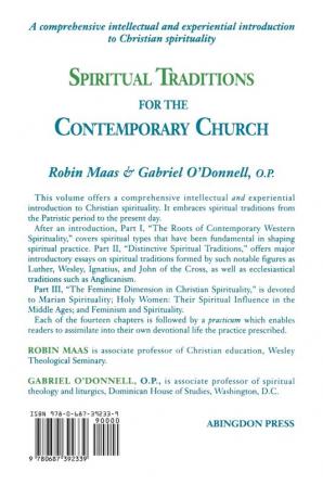 Spiritual Traditions for the Contemporary Church