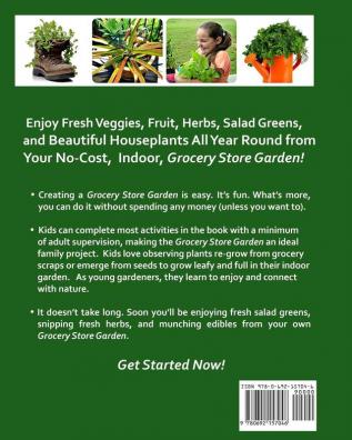 Grocery Store Garden: How to Grow a Beautiful Tasty Indoor Garden from Grocery Scraps