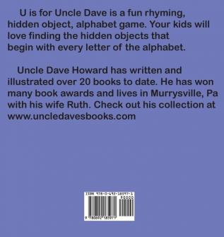 U is for Uncle Dave