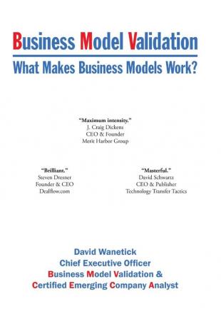 Business Model Validation: What Makes Business Models Work?