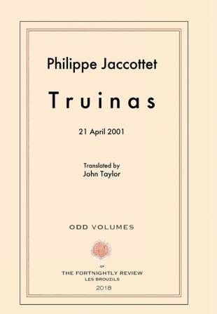 Truinas: April 21 2001