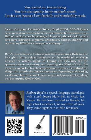 Speaking & Hearing the Word of God: A Speech-Language Pathologist's Perspective