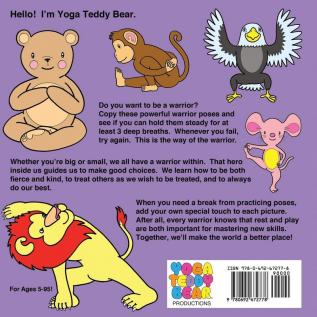 Yoga Teddy Bear Warriors: Coloring Book: 5 (Yoga Teddy Bear Rainbow)