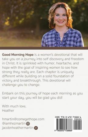 Good Morning Hope - Women's Devotional