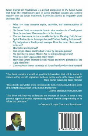 Scrum Insights for Practitioners