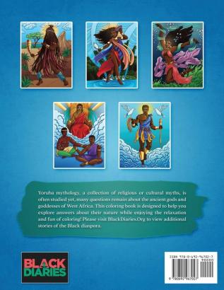 Yoruba Mythology Coloring Book: The Gods and Goddesses of Yorubaland