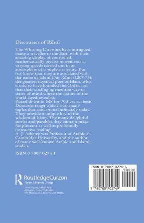 Discourses of Rumi