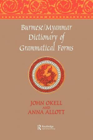 Burmese (Myanmar) Dictionary of Grammatical Forms