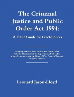 Criminal Justice and Public Order Act 1994