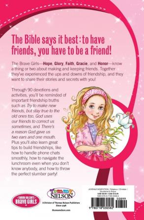 Brave Girls: Faithful Friends: A 90-Day Devotional