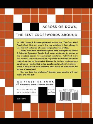 Crossword Puzzle Book