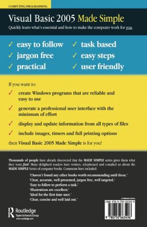 Visual Basic 2005 Made Simple