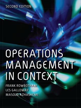 Operations Management in Context