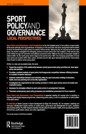 Sport Policy and Governance