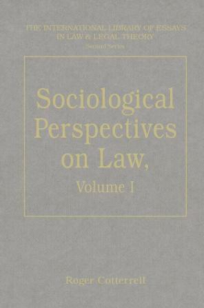 Sociological Perspectives on Law Volumes I