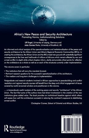 Africa's New Peace and Security Architecture