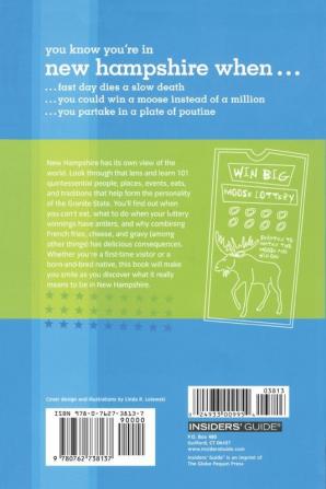 You Know You're in New Hampshire When...: 101 Quintessential Places People Events Customs Lingo and Eats of the Granite State