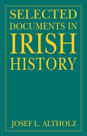 Selected Documents in Irish History