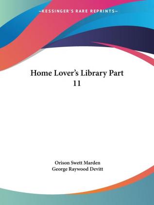 Home Lover's Library Vol. 11 (1906)