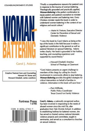 Woman Battering (Creative Pastoral Care and Counseling)