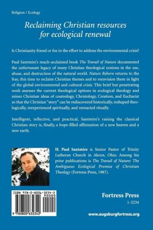 Nature Reborn: The Ecological and Cosmic Promise of Christian Theology (Theology and the Sciences)