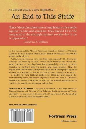 An End to This Strife: The Politics of Gender in African American Churches