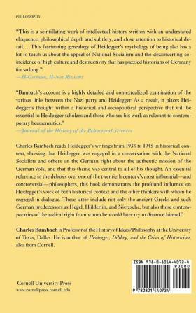 Heidegger's Roots: Nietzsche National Socialism and the Greeks