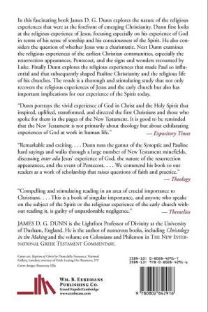 Jesus and the Spirit: A Study of the Religious and Charismatic Experience of Jesus and the First Christians as Reflected in the New Testament