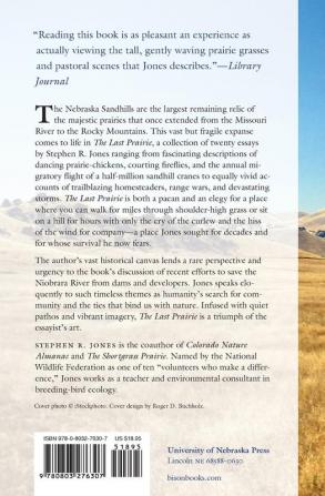 The Last Prairie: A Sandhills Journal