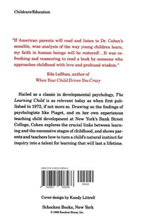 The Learning Child: Guidelines for Parents and Teachers (Bank Street College of Education Child Development)