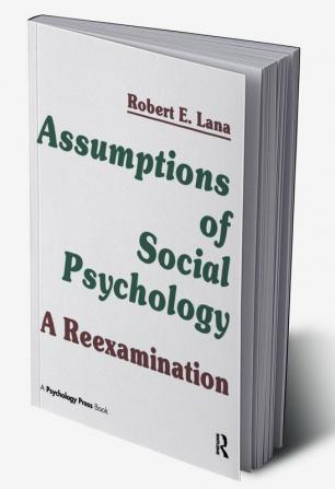 Assumptions of Social Psychology