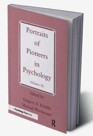 Portraits of Pioneers in Psychology