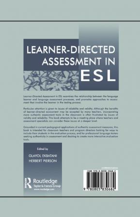 Learner-directed Assessment in Esl