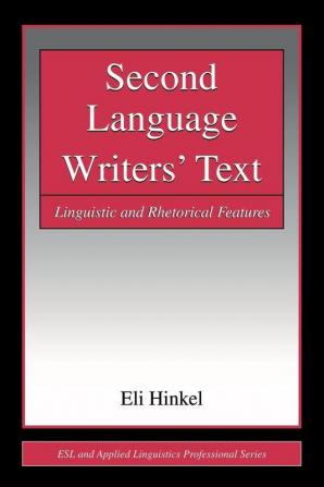 Second Language Writers' Text