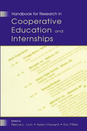 Handbook for Research in Cooperative Education and Internships