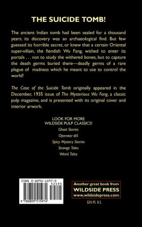 The Mysterious Wu Fang: The Case of the Suicide Tomb