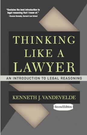 Thinking Like a Lawyer