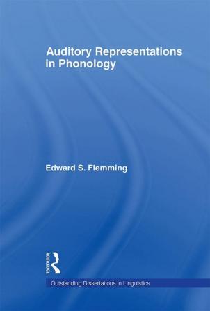 Auditory Representations in Phonology