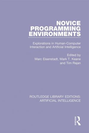 Novice Programming Environments