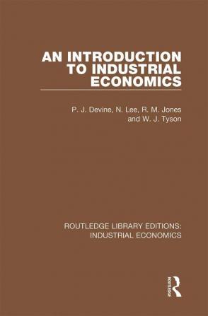 Introduction to Industrial Economics