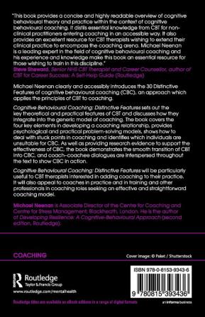 Cognitive Behavioural Coaching