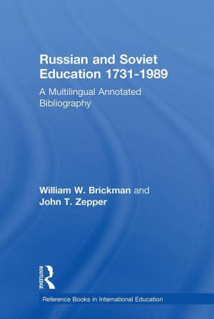 Russian and Soviet Education 1731-1989