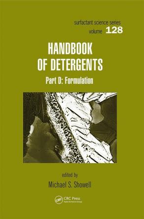 Handbook of Detergents Part D