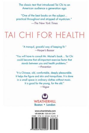 Tai Chi For Health