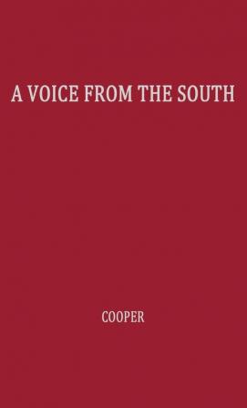 A Voice from the South: by a Black Woman of the South